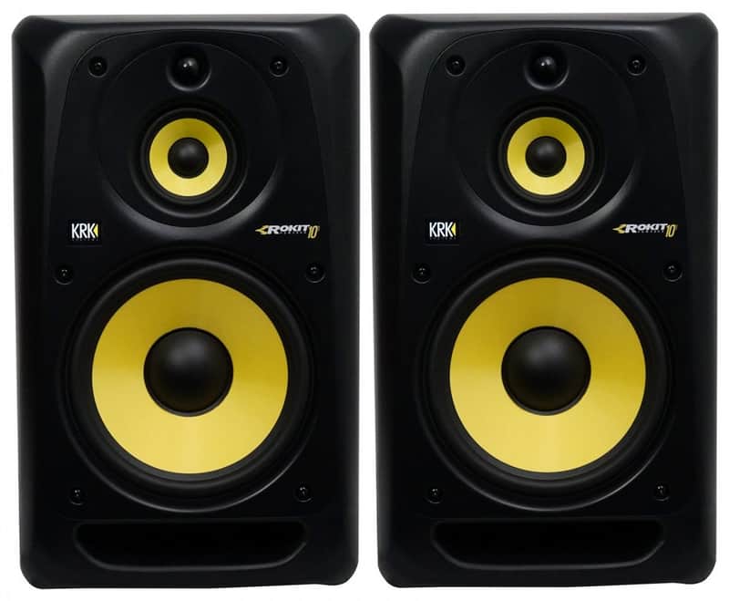 KRK RP10-3 Rokit 3-Way 10" Active Studio Monitors (Pair) image 1