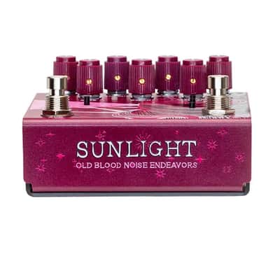 Old Blood Noise Endeavors Sunlight Stereo Dynamic Reverb (Maroon) image 3