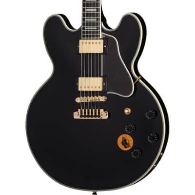 Epiphone B.B. King Lucille Semi Hollow Electric Guitar, Transparent Ebony image 1