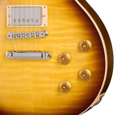Les Paul Standard 50's Faded Vintage Tobacco Burst Electric Guitar image 5