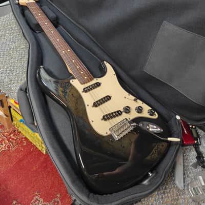 Fender Vintera Custom 70s Stratocaster 2020s - Black image 24