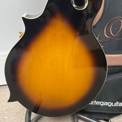 Ortega RMFE90TS F-Style Mandolin with Electronics - Tobacco Sunburst image 5