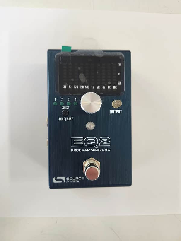 Mint Used Source Audio EQ2 Programmable EQ Pedal - Blue w/ Original Box image 1