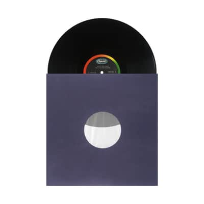(100) 12" Blue Paper Plastic Record Heavyweight Polylined Inner Sleeves 12IABL image 8