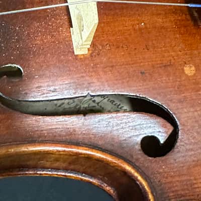 John Baptist Schweitzer Full Size Antique Violin image 4