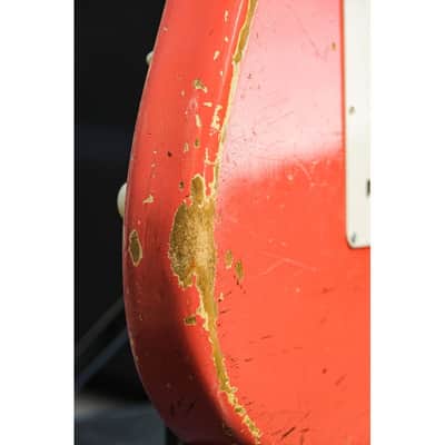 1962 Fender Stratocaster fiesta red image 8