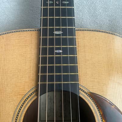 Bob Thompson Custom Dreadnought 2017 #126 Torrefied Lutz / Indian Rosewood K&K Carbon Fiber USA image 19
