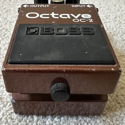 Boss OC-2 Octaver (Black Label) 1982 - 1984 - Brown image 2