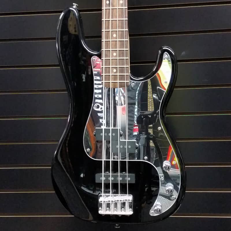 Squier Standard P-Bass Special Edition Black Mirror | Reverb