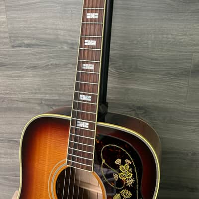 2021 Epiphone Frontier USA Frontier Burst Acoustic-Electric Guitar (Gibson Montana) FT-110 w/ Case #2710 image 8