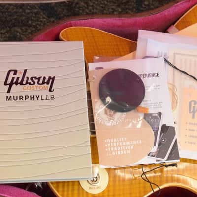 Gibson Murphy Lab 1959 Les Paul Standard Lemon Burst Ultra Light Aged Fuller's Exclusive image 12