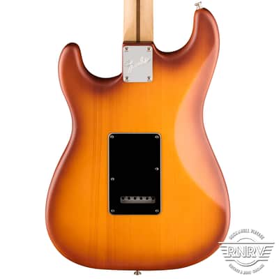 Fender Limited Edition American Performer Timber Stratocaster - Honey Burst image 2
