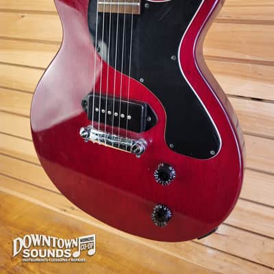 Epiphone Les Paul Junior Double Cut - Trans Red, Wilkinson Tuners, 6lbs 3oz image 3