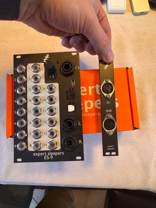 Expert Sleepers ES-9 USB Interface Eurorack Synth Module + MIDI Breakout image 1