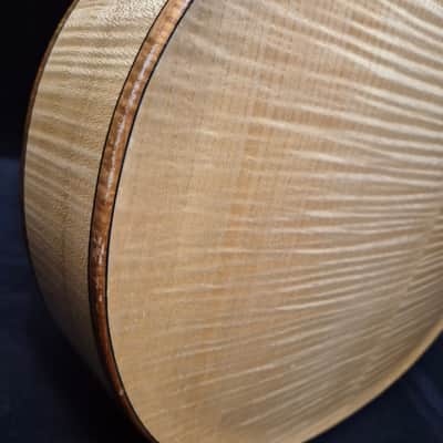 Dotson Hand-Carved Archtop Electric Guitar Made in USA - Natural Demo image 15