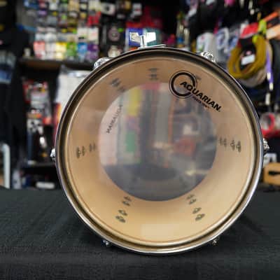 Ludwig Rocker Series 10" Tom - Deep Blue Wrap | 8x10" New Aquarian Drum Heads! image 7