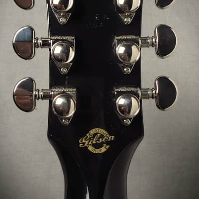 Gibson Dealer Select J-45 - Ebony Gloss, Ebony FB, Bridge and Pins image 10