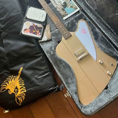 DEMO VIDEO Epiphone Joe Bonamassa Signature "Treasure"  firebird (US Customers Tax included in shipping price) 2017 - 2019 - Polymist Gold image 1