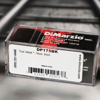 DiMarzio DP175BK True Velvet Single Coil Neck Pickup - Black image 2