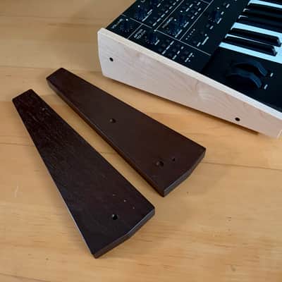 Sequential Trigon-6 49-Key 6-Voice Polyphonic Synthesizer 2022 - Present - Black with Wood Sides image 5