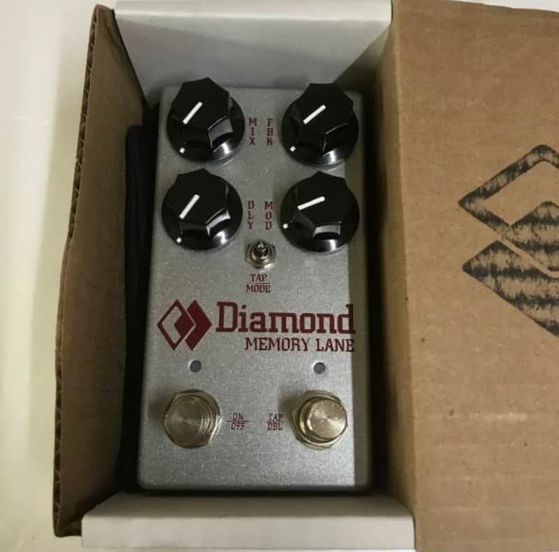 Diamond Memory Lane Delay Pedal w/ Original box & paperwork image 1