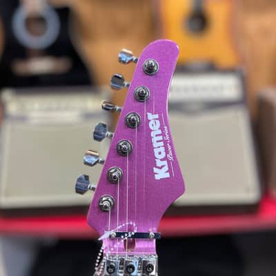 USED Kramer Pacer Series Electric Guitar, Pink image 5