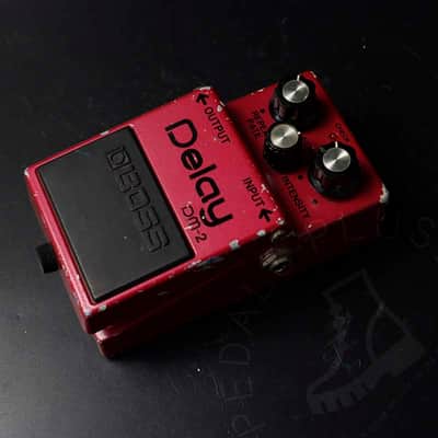 Boss DM-2 Delay (Black Label) 1981 - 1984 - Pink image 2