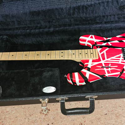 Charvel EVH Art Series 2004 - 2007 - Red / White / Black image 1