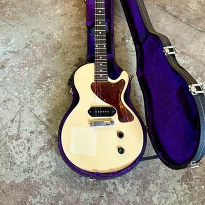 Burny LJ-55 Les Paul Junior 1970’s 1980 - Arctic White original vintage MIJ japan image 4