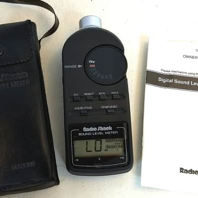 Radio Shack Digital Sound Level Meter Model 33-2055 image 2