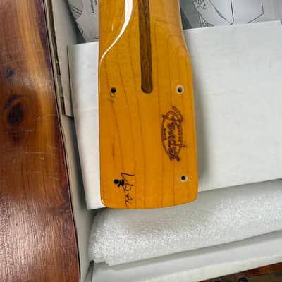 Fender 50's Strat Neck - Nitro finish 2010's - Nitrocellulose Lacquer image 4