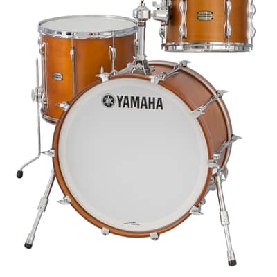 Yamaha RECORDING CUSTOM 3pc Drum Shell Set w/22x14 Bass, Real Wood Finish - In Stock! image 2