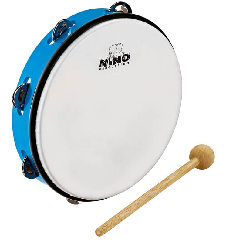 Meinl Nino ABS Tambourine 10'' Blau Bild 1