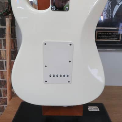 2004 Fender Jimmie Vaughan Tex-Mex Signature Stratocaster - Olympic White image 16