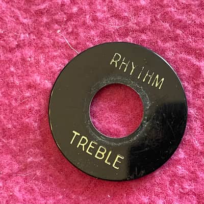 vintage Gibson 1970's 1974 1972 switch ring poker chip for Les Paul Custom paf switchcraft  usa 1968 1969 1971 1973 image 9