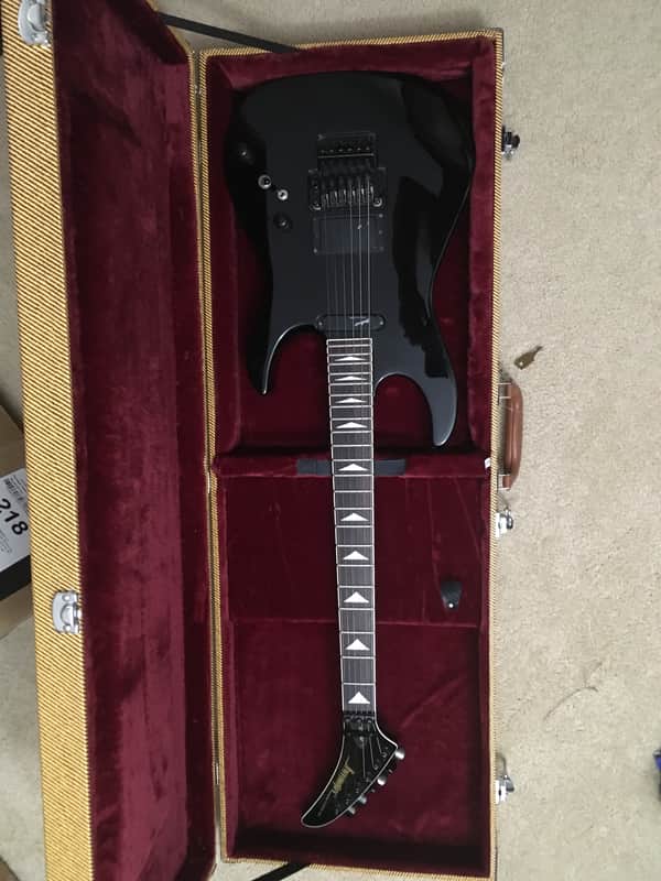 Barrington BRG-882 Elect 6 String 1980’s Black image 1