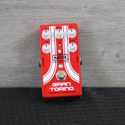 MXR CSP033G Gran Torino Boost Overdrive Red / White image 1