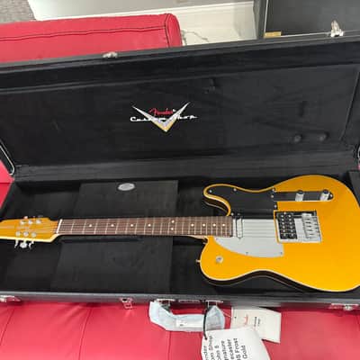 Mint Fender Custom Shop John 5 Telecaster NOS - Frost Gold & chrome image 1