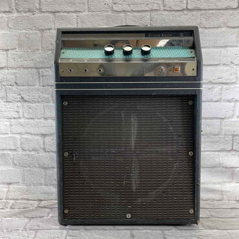 Used: Kustom Kraft Valco Thunderbolt 1x15 Combo Amp image 1