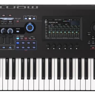 Yamaha Montage M6 2nd Gen 61 key flagship Synthesizer
