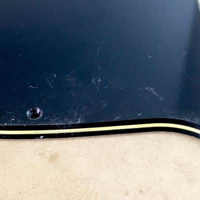 Vintage Gibson / Epiphone 1959 LP Junior? Electric Guitar Pickguard Black 3 Ply image 8