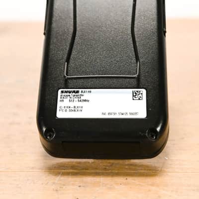 Shure BLX14 Bodypack Wireless System - H9 Band: 512-542 MHz (NO PSU) CG014KF image 8