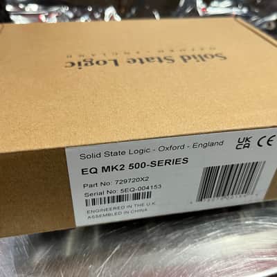 SSL Solid State Logic EQ MK2 500-SERIES 611EQ Parametric EQ image 5