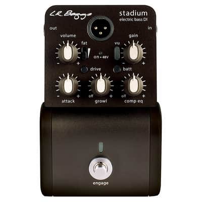 LR Baggs Stadium Electric Bass Direct Box DI Effect Pedal w/ Carrying Case image 2