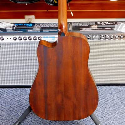 2017 Ibanez AW54CE Artwood Dreadnought Acoustic-Electric Guitar w/Case! VERY NICE!!! image 5