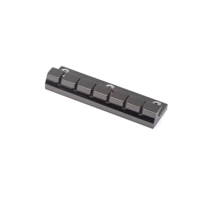 KD By AxLabs 6-String Tailpiece -3-Screw Top Mount (1275 Doubleneck Style) - Black Nickel image 1