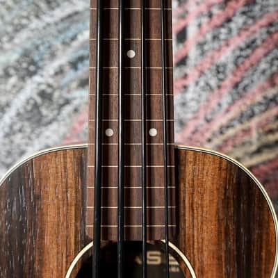 Kala Striped Ebony Fretless Acoustic-Electric U-BASS image 3