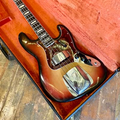 Fender Jazz Bass c 1968 Sunburst original vintage USA image 3