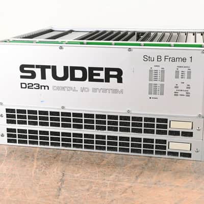 Studer D23m I/O System w/ A-Link HD Card, Fan Module, and Filter Module CG01BZR image 1