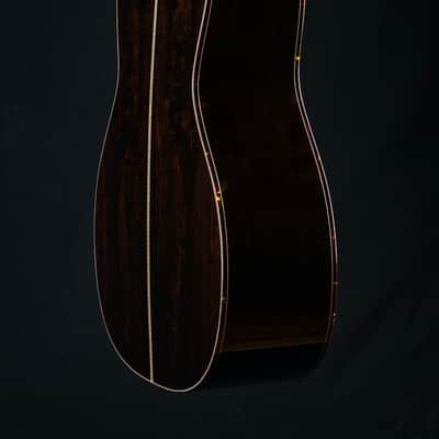 Santa Cruz H13 41 African Blackwood and Moon Spruce Sunburst Custom NEW image 23